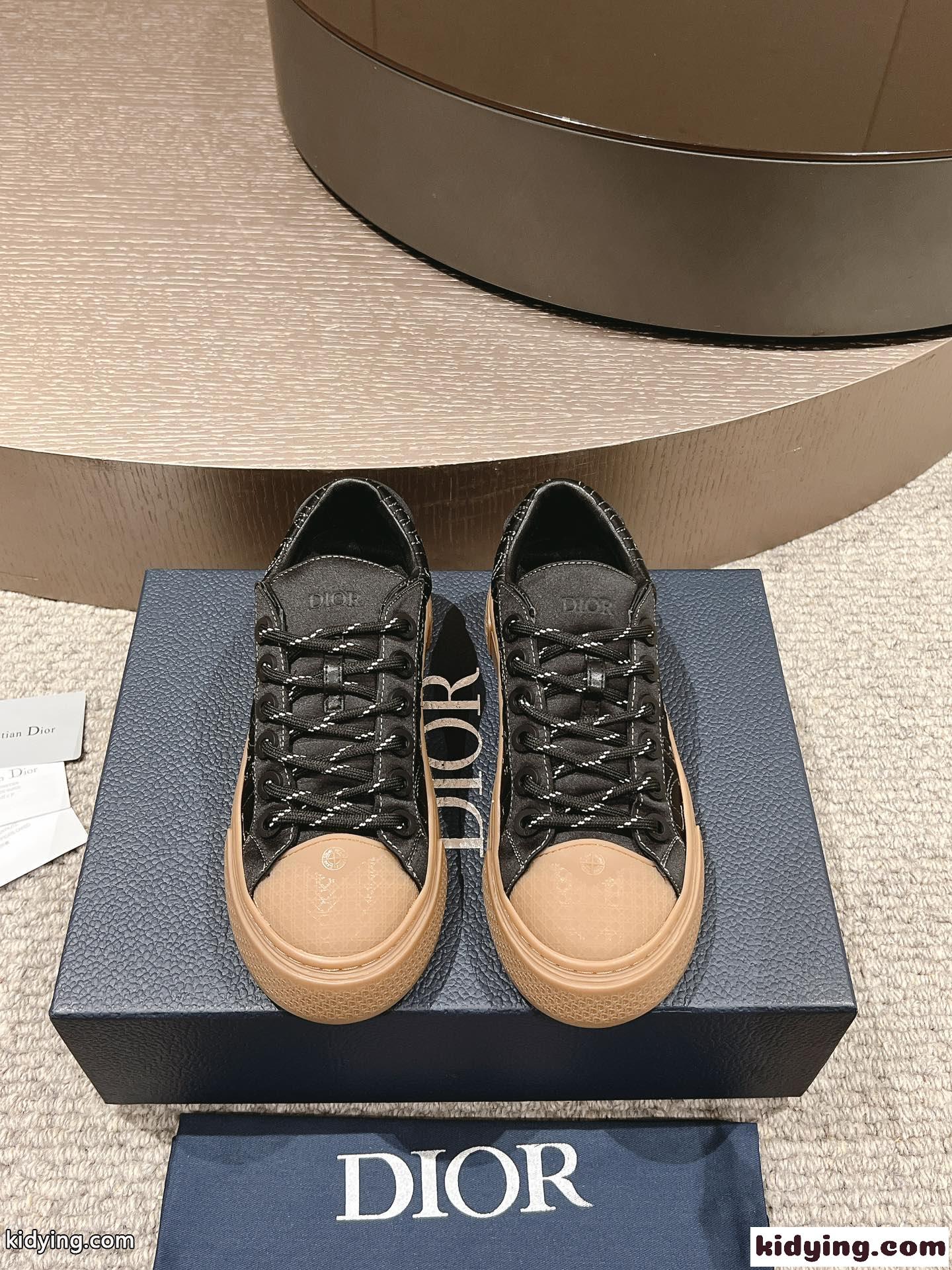 限定 DIOR AND STONE ISLAND B33 スニーカー クリスチャン・ディオール スニーカー スーパーコピー ブラック-2
