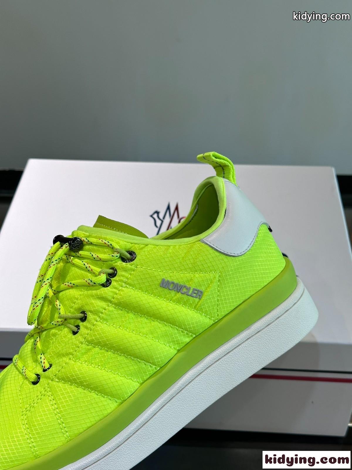 MONCLER X ADIDAS ナイロンスニーカー モンクレール スニーカー スーパーコピー グリーン-4