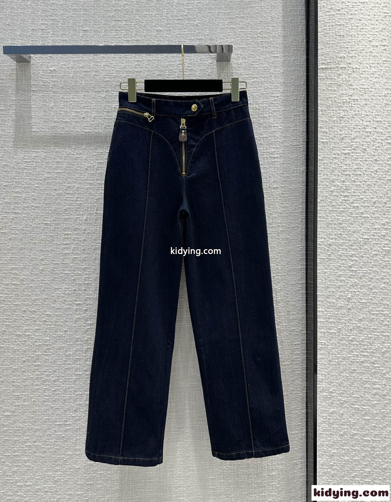2023SS&おしゃれ ルイヴィトン クロップド ジーンズ コピー デニムパンツ-1