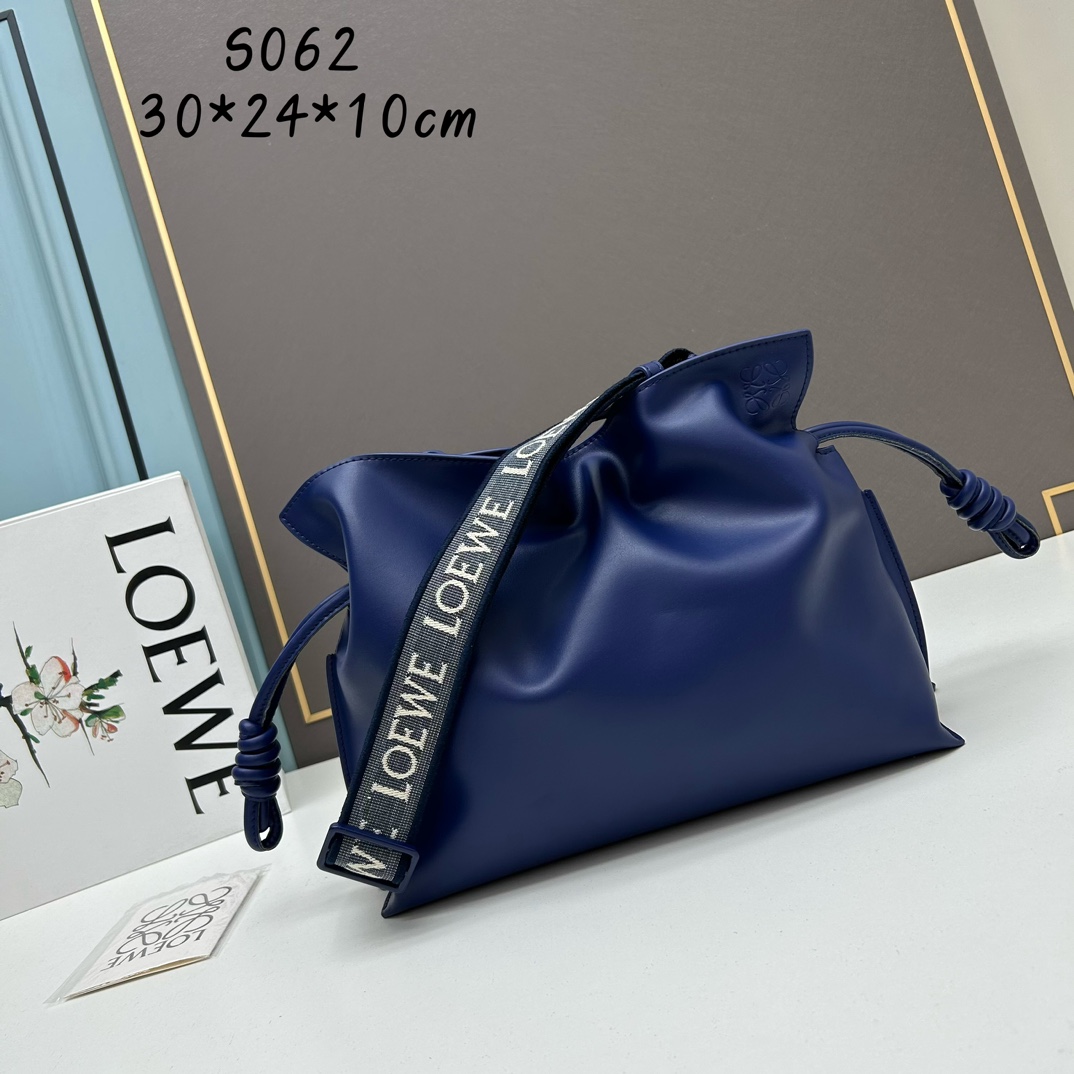 LOEWE フラメンコクラッチ ロエベ バッグ コピー ショルダーバッグ ブルー-2
