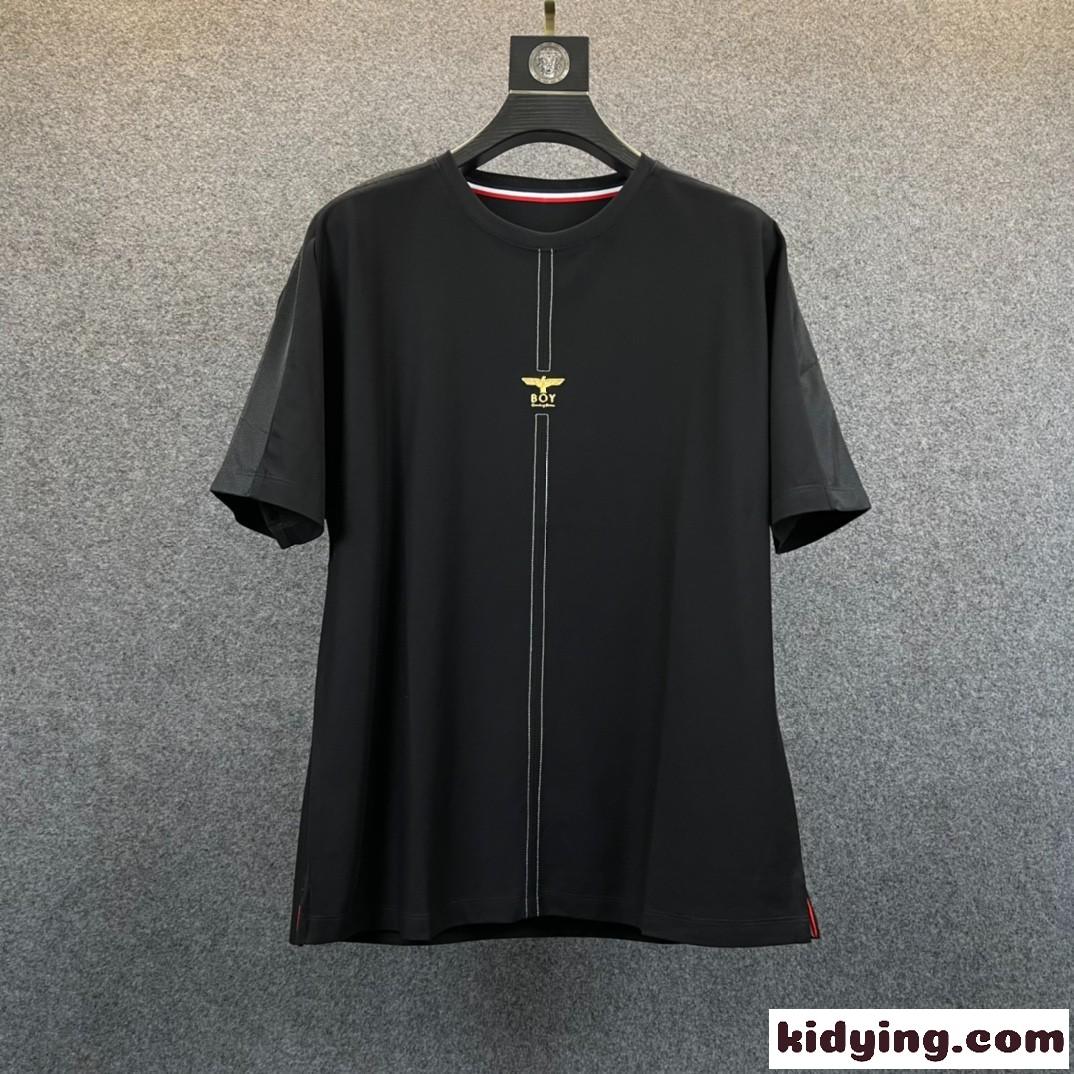 洗練された おしゃれ クールネック ボーイロンドン Tシャツ メンズ コピー 半袖 春夏 着心地いい カジュアル 柔らかい-2