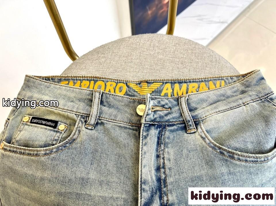 カジュアル 合わせやすい デニムパンツ アルマーニ ジーンズ コピー メンズ-3