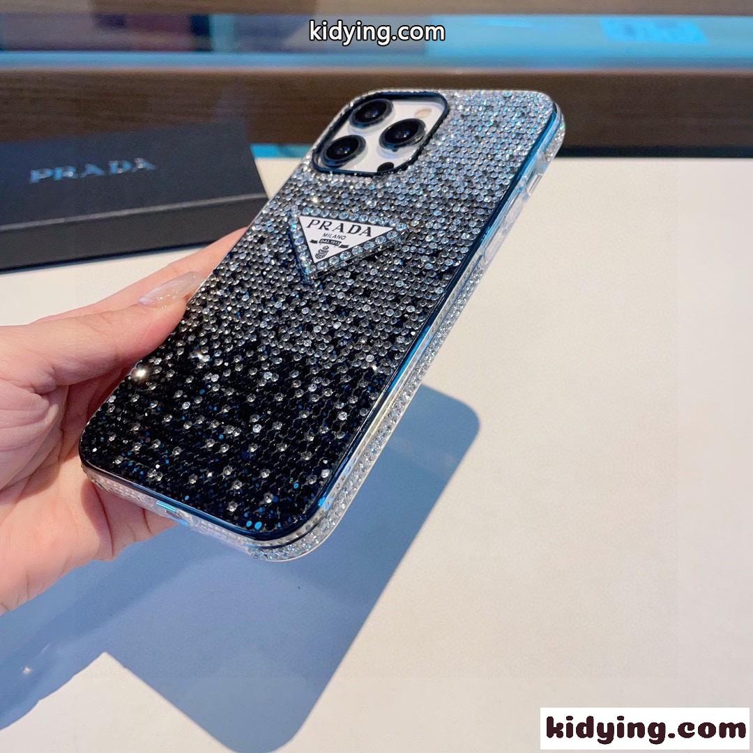 キラキラ 目を引く プラダ スマホケース コピー 可愛い iPhoneケース カバー 携帯ケース-0