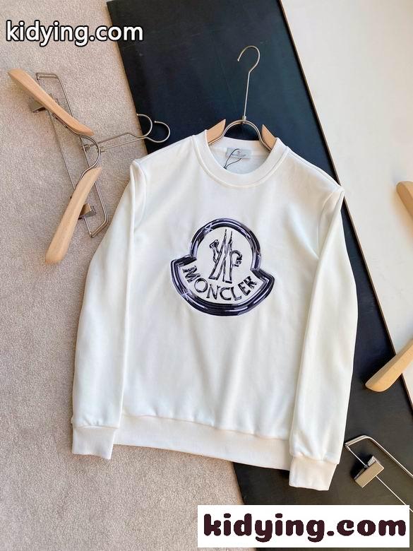 定番 ロゴ 人気 クルーネック モンクレール 長袖tシャツ コピー 合わせやすい カジュアル 春 トップス-0