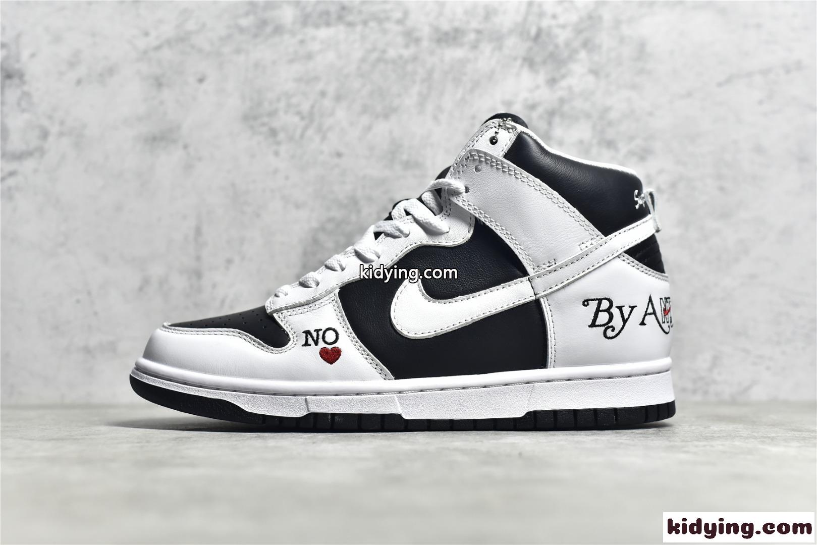 Supreme x NK SB Dunk ハイカット おしゃれ 人気 コンフォート シュプリーム スニーカー コピー カジュアル-2
