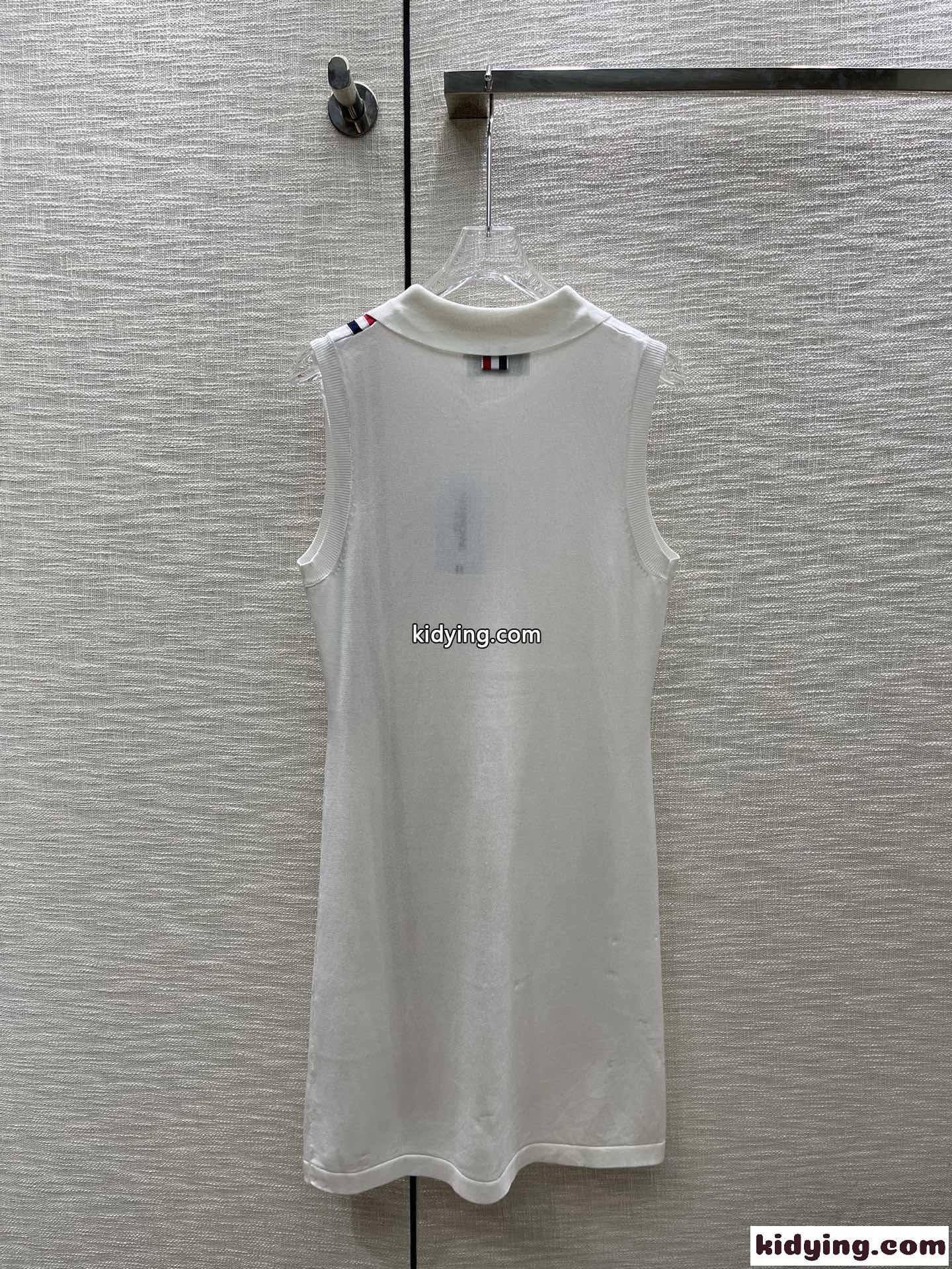 レディース ファッション 春夏 ノースリーブ ドレス トムブラウン ワンピース コピー-3