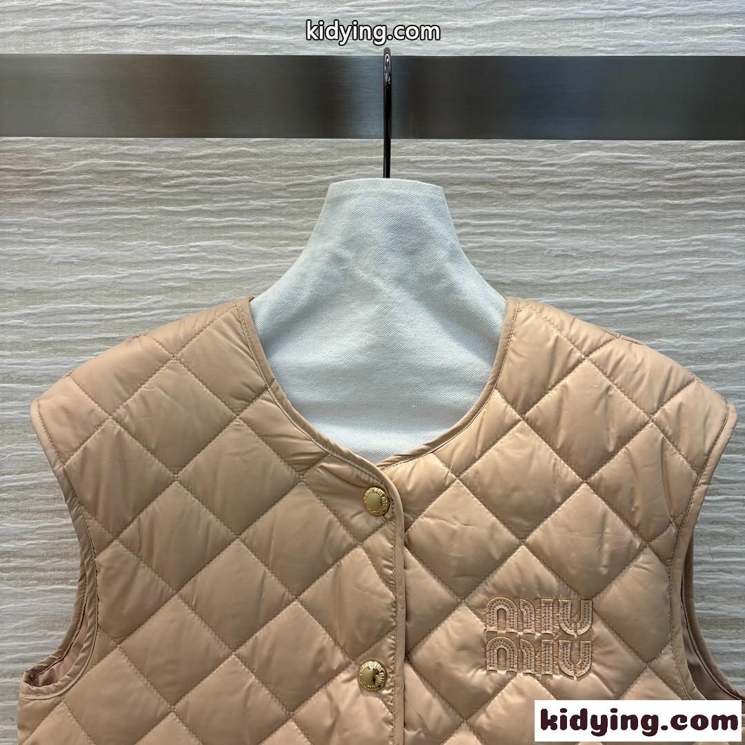 テクニカルファブリック ベスト ミュウミュウ ジャケット コピー ノースリーブ-1