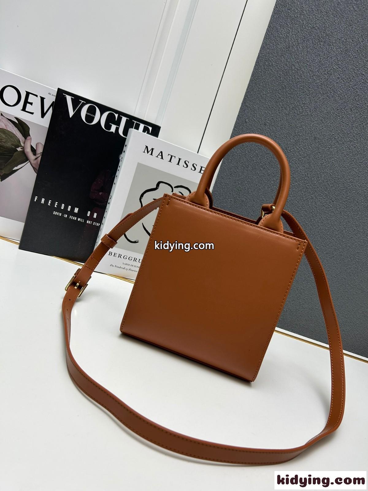 DG DAILY ショッピングバッグ ミニ ドルチェ&ガッバーナ バッグ スーパーコピー ブラウン-2