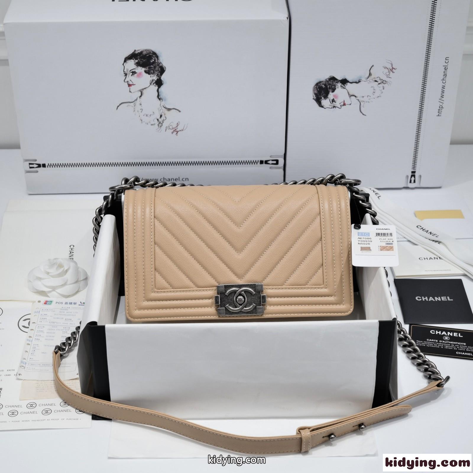 レディース ショルダーバッグ 高品質 シャネル バッグ 人気 コピー 斜め掛け レザー 定番 おしゃれ エレガント-2