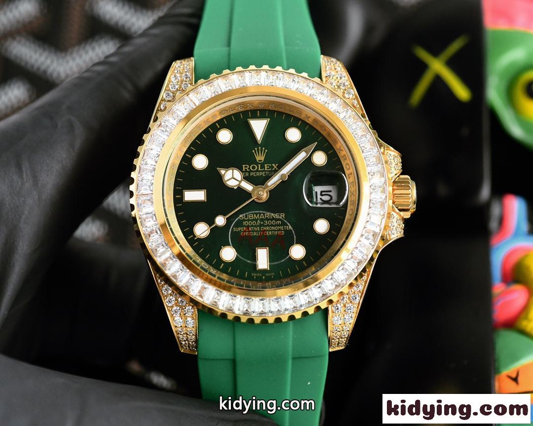 高級感 メンズ 時計 日付表示 ロレックス 腕時計 コピー 自動巻き 40mm かっこいい ウォッチ 人気-1