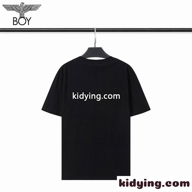 肌に優しい 快適 ロゴプリント ボーイロンドン 半袖Tシャツ コピー おしゃれ カジュアル トップス クルーネック-2