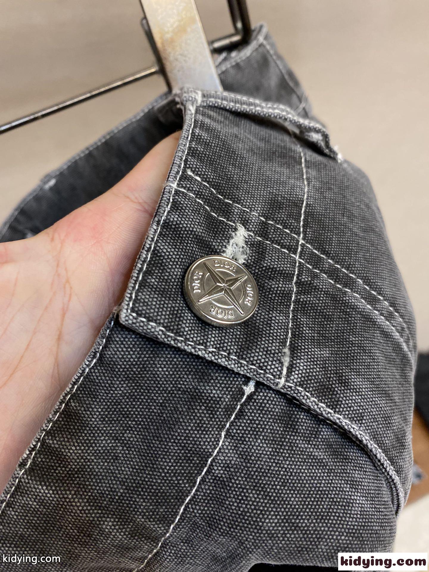 クリスチャン・ディオール ジーンズ コピー DIOR AND STONE ISLAND カーゴジーンズ-2