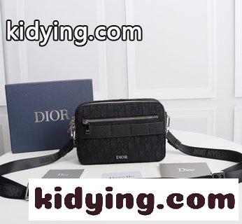 外側糊面「Dior」マーク 内部に「Dior」マークを印刷し 外側ファスナーポケット1つ クリスチャンディオール バッグ メンズコピー-3