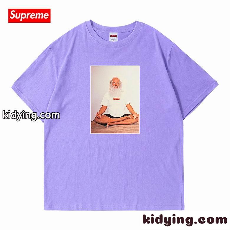 全8色 ゆったり シュプリーム tシャツ コピー おしゃれ 人気 ロゴ ユニセックス クルーネック 定番 カジュアル-3