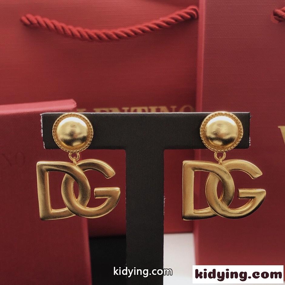 洗練された DGロゴ ピアス ドルチェ&ガッバーナ イヤリング 偽物-3