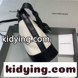 Balenciag帆布トートバッグ 帆布に牛革,大容量のバッグ バレンシアガ バック 安い コピー-1