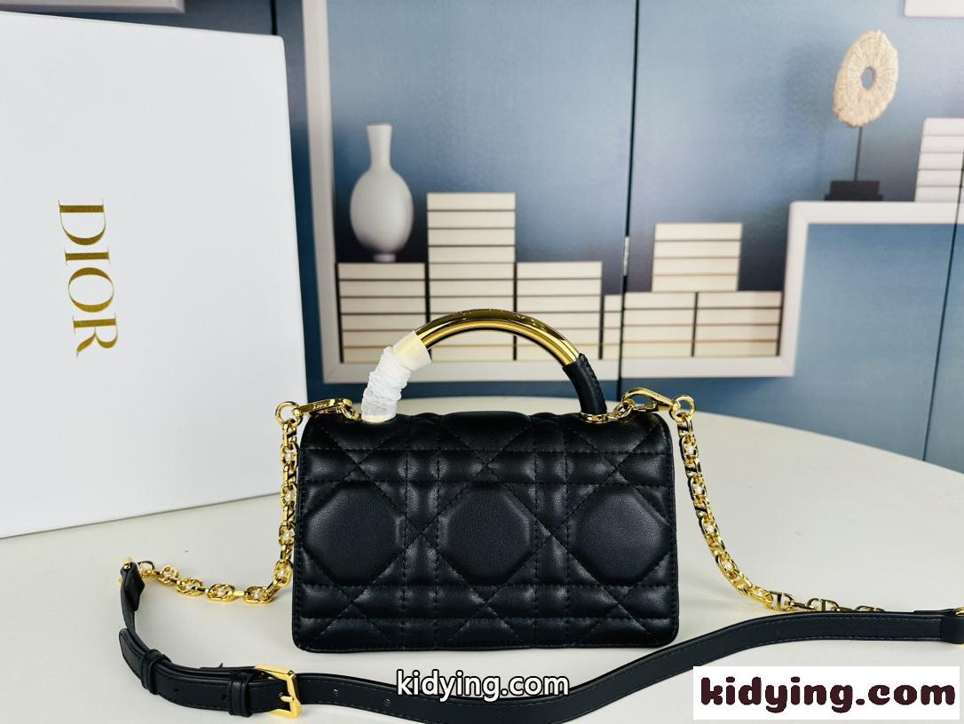 Dior Ange バッグ ミニ クリスチャン・ディオール バッグ コピー ブラック-1