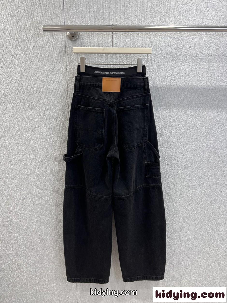 カジュアル 合わせやすい アレキサンダーワング ジーンズ 偽物 デニムパンツ-1