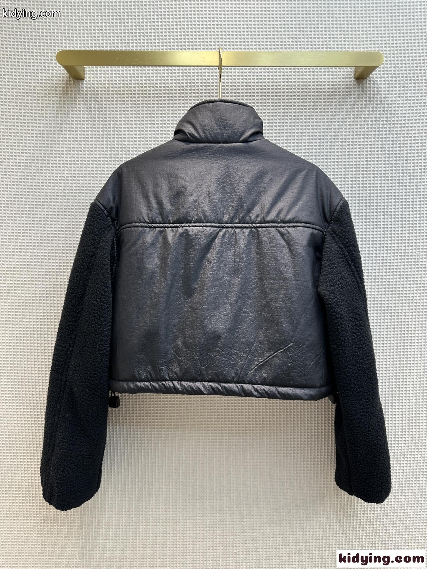 アレキサンダーワング ジャケット コピー おしゃれ クロップド ジップアップジャケット-3