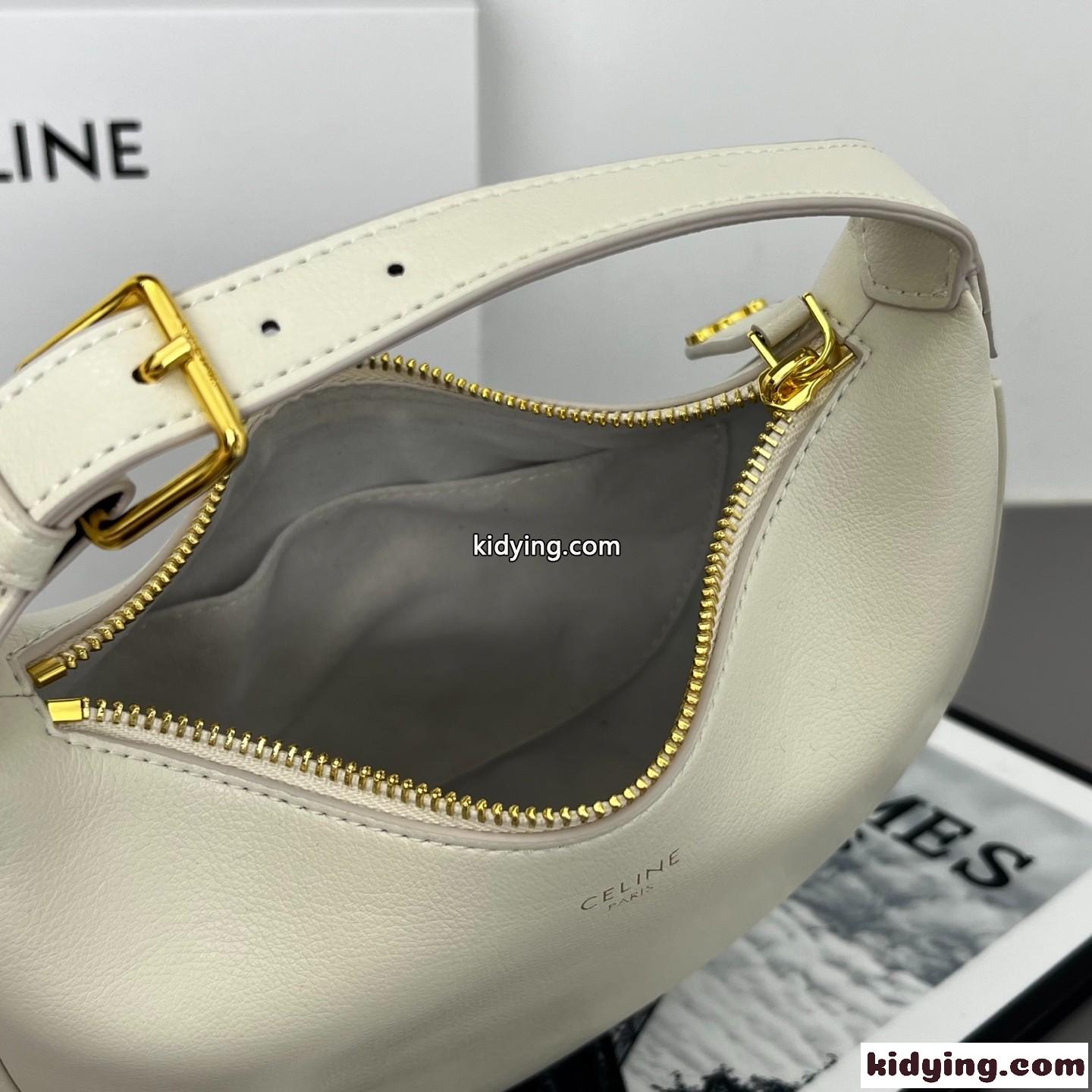 新作 セリーヌ ルル ホーボーバッグ コピー ショルダーバッグ ホワイト-2