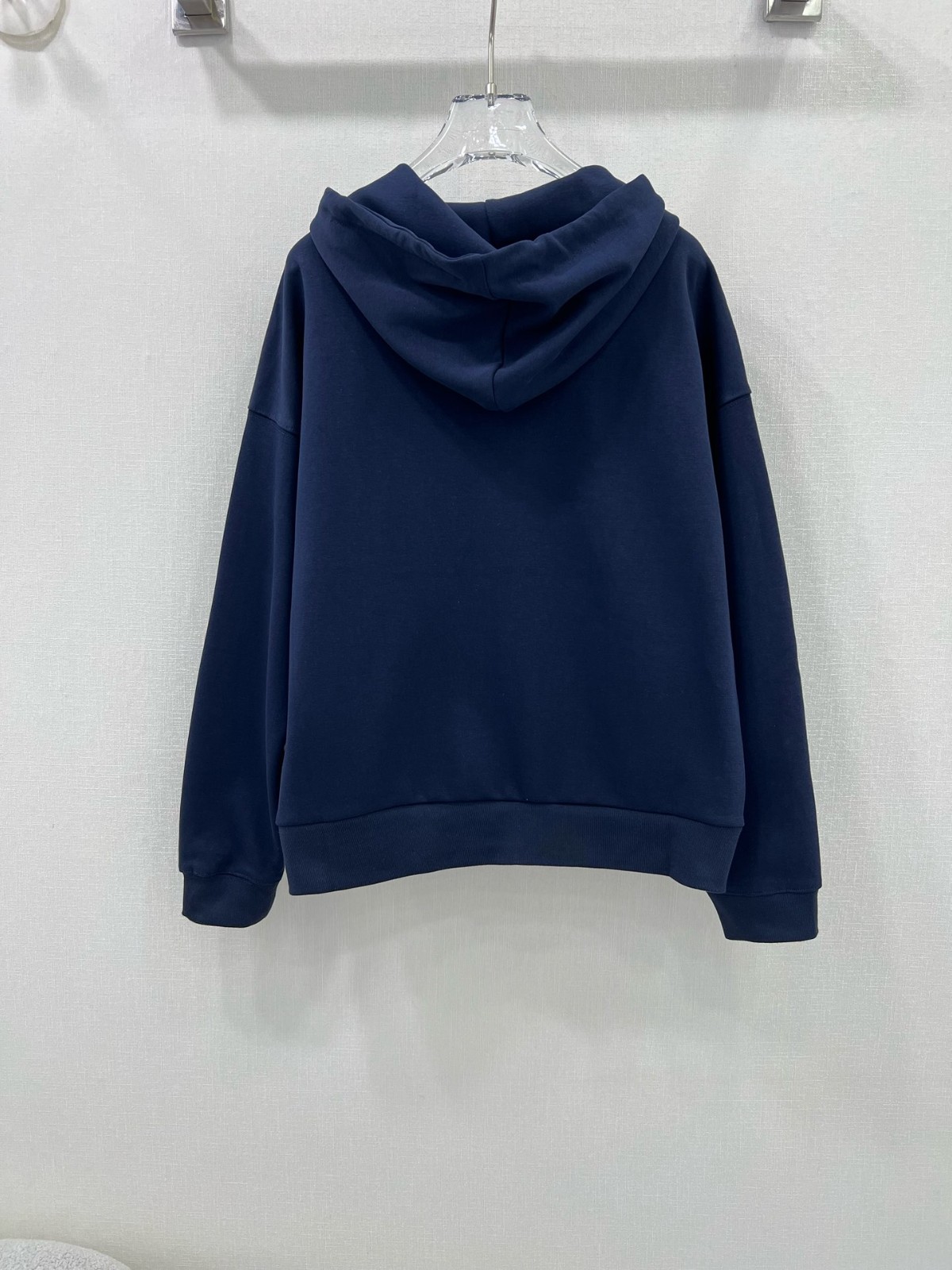 カジュアル 定番 ジップアップ フーディー グッチ パーカー コピー ユニセックス ネイビー-4