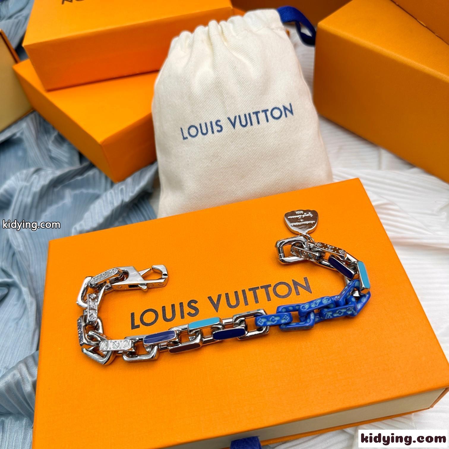 LV × YK ブラスレ・パラダイス チェーン パンプキン ルイ・ヴィトン ブレスレット コピー-0