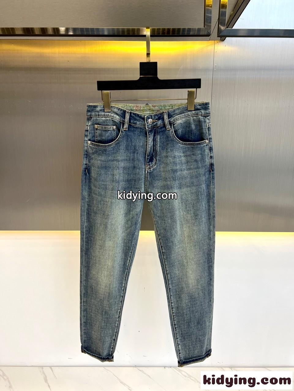 カジュアル 定番 ストレッチ デニムパンツ クロムハーツ ジーンズ コピー-0