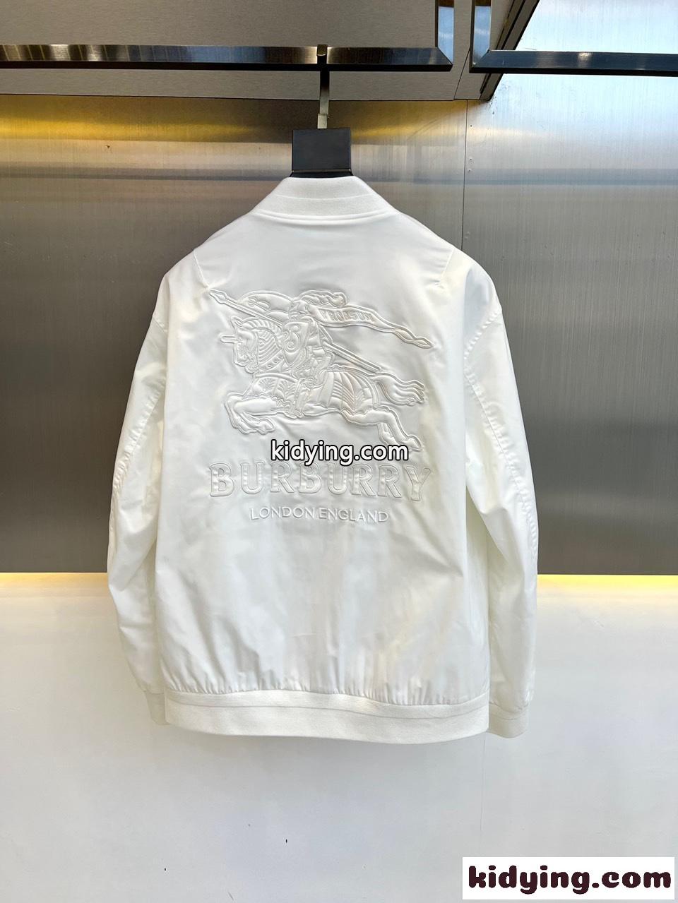 カジュアル おしゃれ メンズ ボンバージャケット バーバリー ジャケット コピー 中綿入り-4
