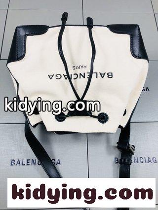 バレンシアガ バック 安い 春夏の新型NAVY CABASの子母レジ袋は,口に耐摩耗性のある綿質帆布の牛革飾る コピー-0