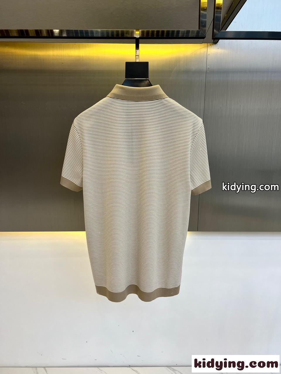 カジュアル 上品 エルメネジルド・ゼニア Tシャツ コピー 半袖 ポロシャツ-3