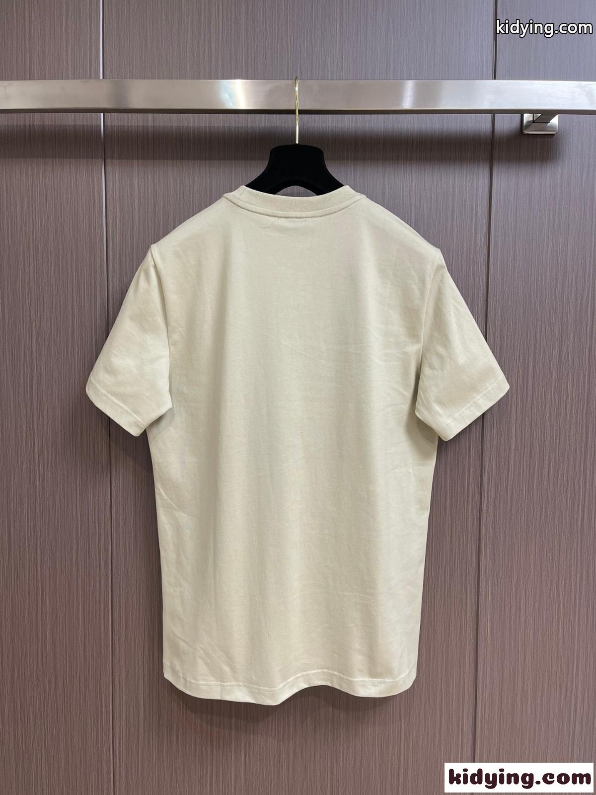シンプル おしゃれ クルーネック コットンジャージー モンクレール Tシャツ コピー-4