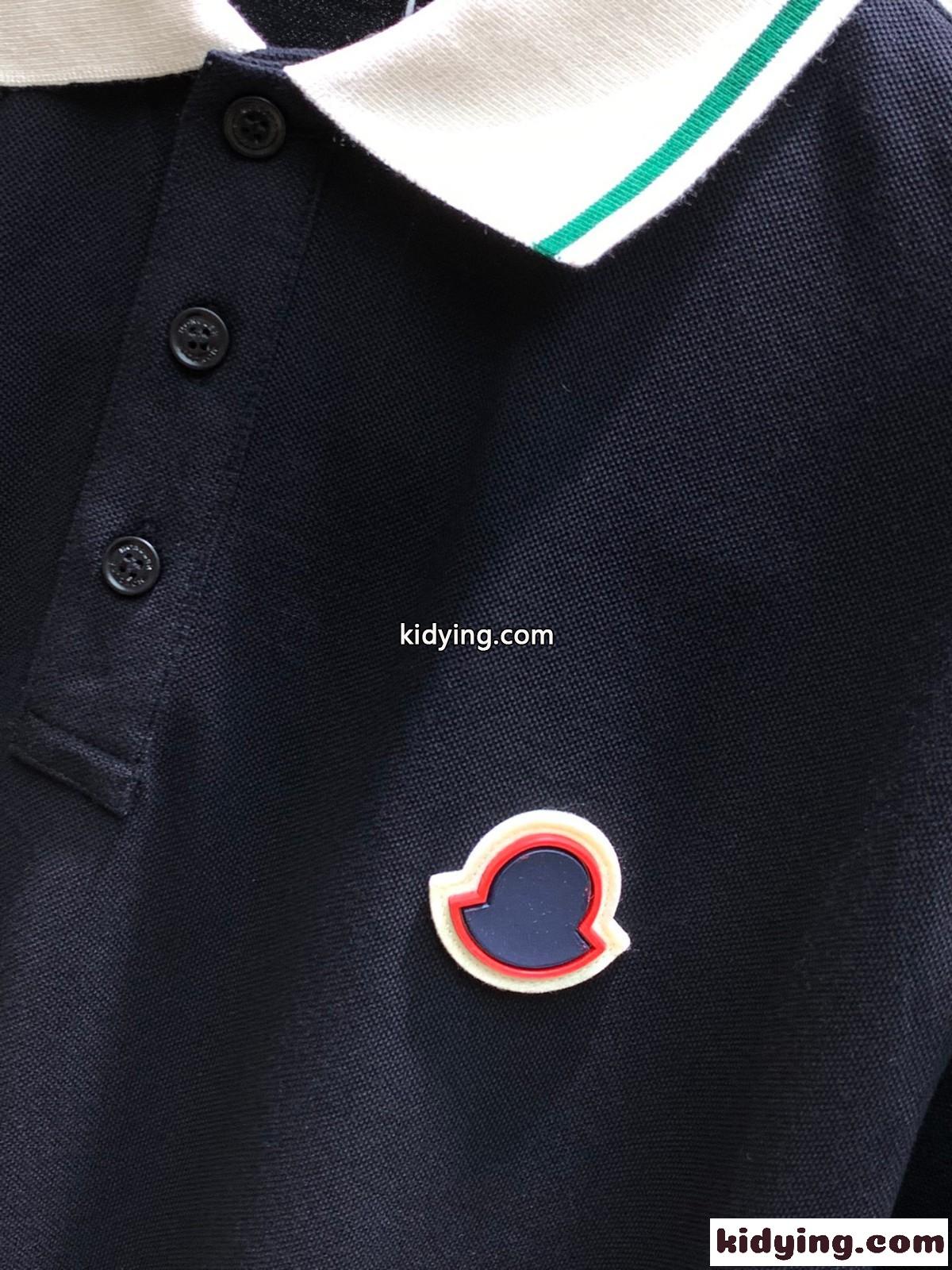 クラシック ロゴ入り 半袖 ポロシャツ モンクレール Tシャツ コピー 半袖-1