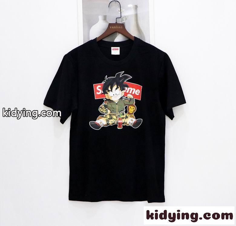 4色あり おしゃれ プリント カジュアル クルーネック 半袖 トップス シュプリーム tシャツ コピー 春夏 定番 人気-0