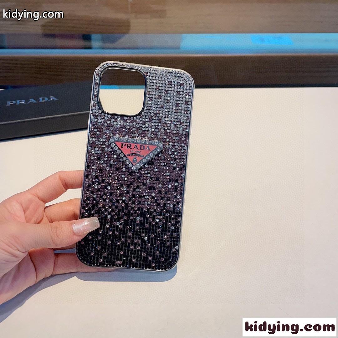 プラダ スマホケース コピー キラキラ 目を引く 可愛い iPhoneケース カバー 携帯ケース-4