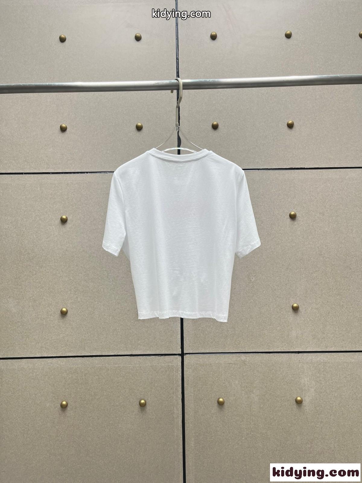 セーフティー ピン ロゴ ヴェルサーチェ Tシャツ コピー レディース 半袖 トップス ホワイト-1