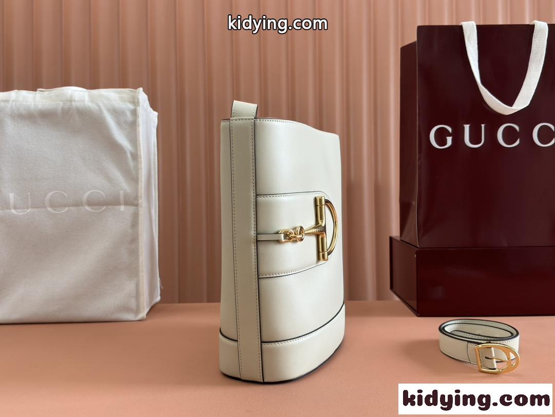 Gucci 73 ミディアム バケットバッグ グッチ バッグ スーパーコピー 833660 ホワイト-0