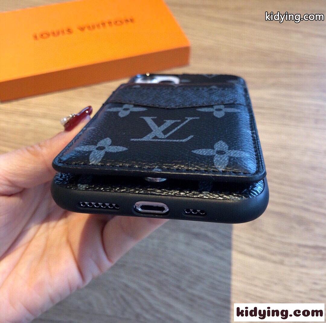 おしゃれ モノグラム柄 ルイ・ヴィトン アイフォンケース コピー カード収納 スマホケース-3