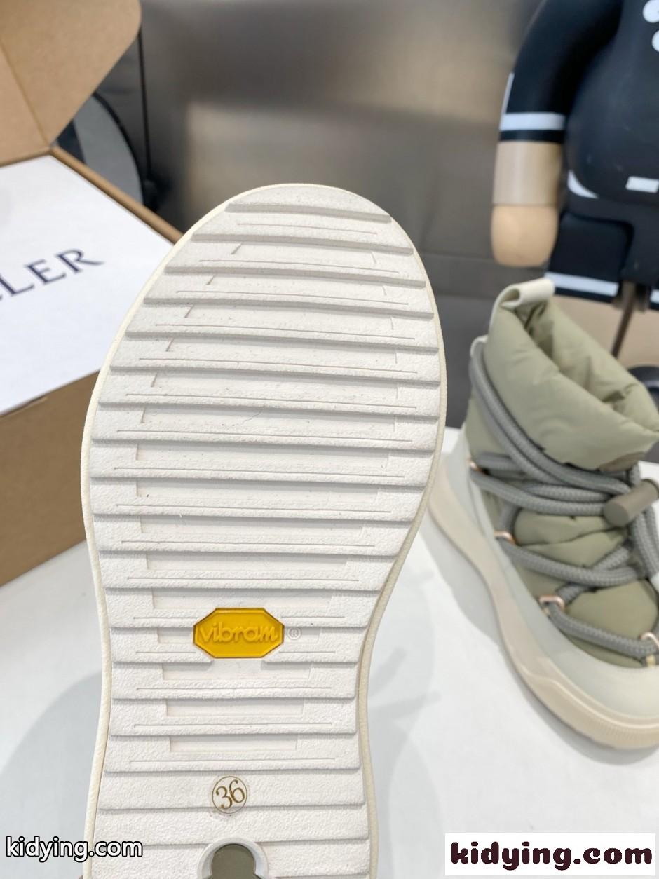 モンクレール ブーツ スーパーコピー 人気 おしゃれ Moncler Altive Mid スノーブーツ グリーン-4