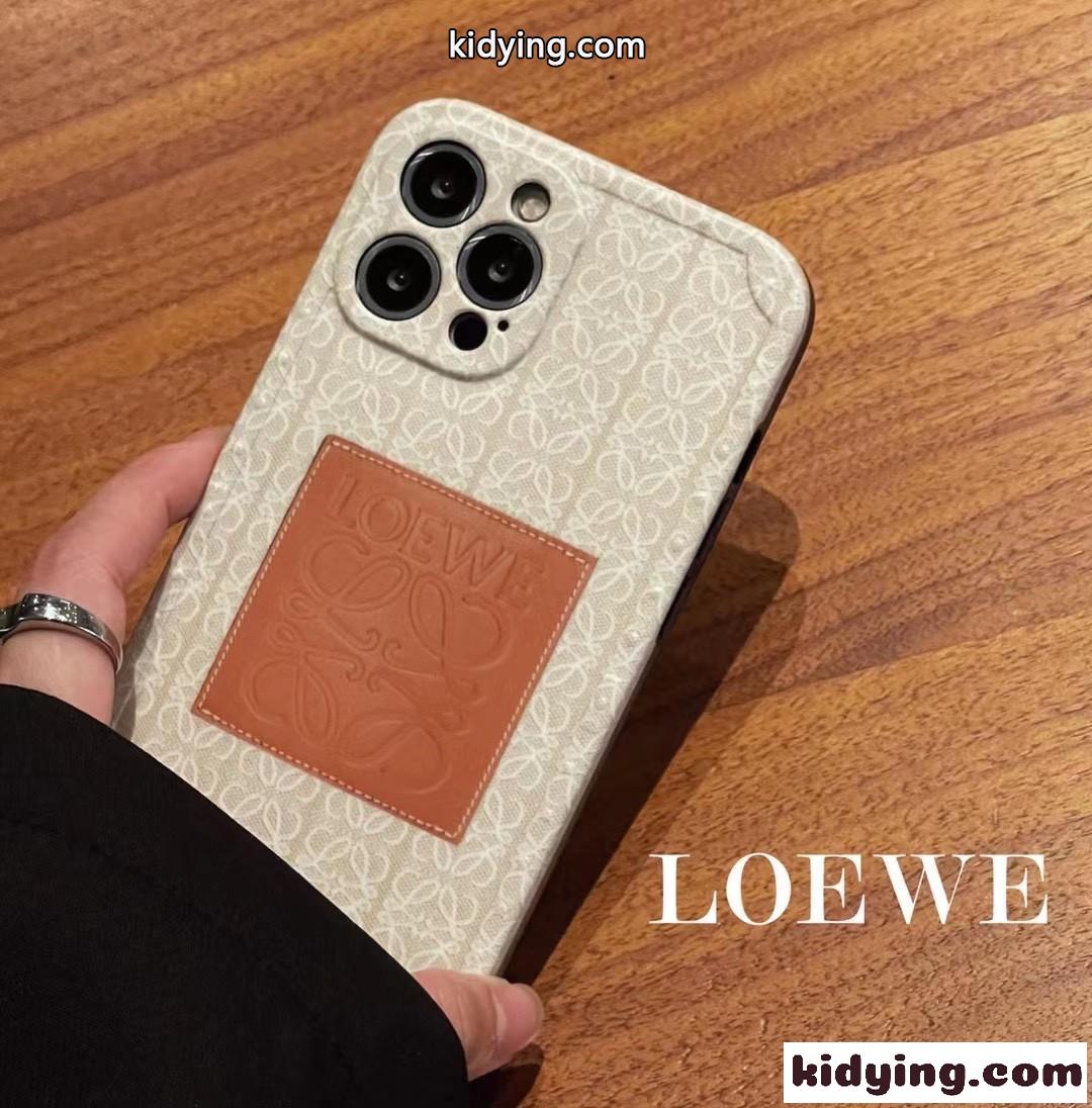 おしゃれ 可愛い ロエベ アイフォンケース コピー 高級感 スマホケース レンズ保護 ソフトケース 携帯ケース-3