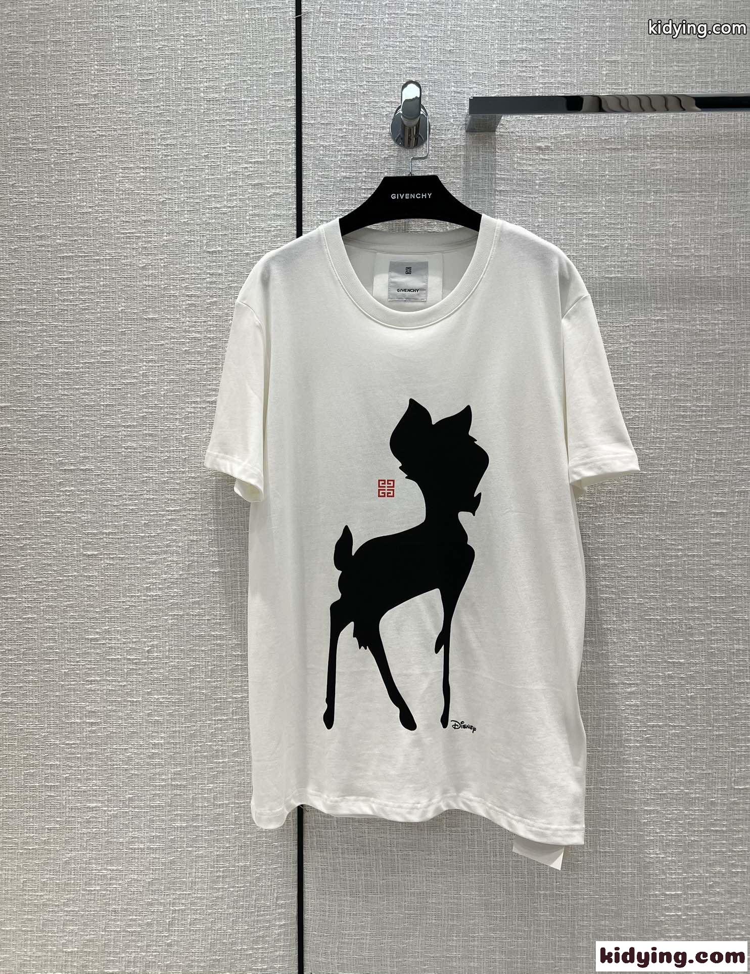 Givenchy x Disney ゆったり プリント カジュアル クルーネック ジバンシィ Tシャツ コピー 半袖 可愛い おしゃれ-1