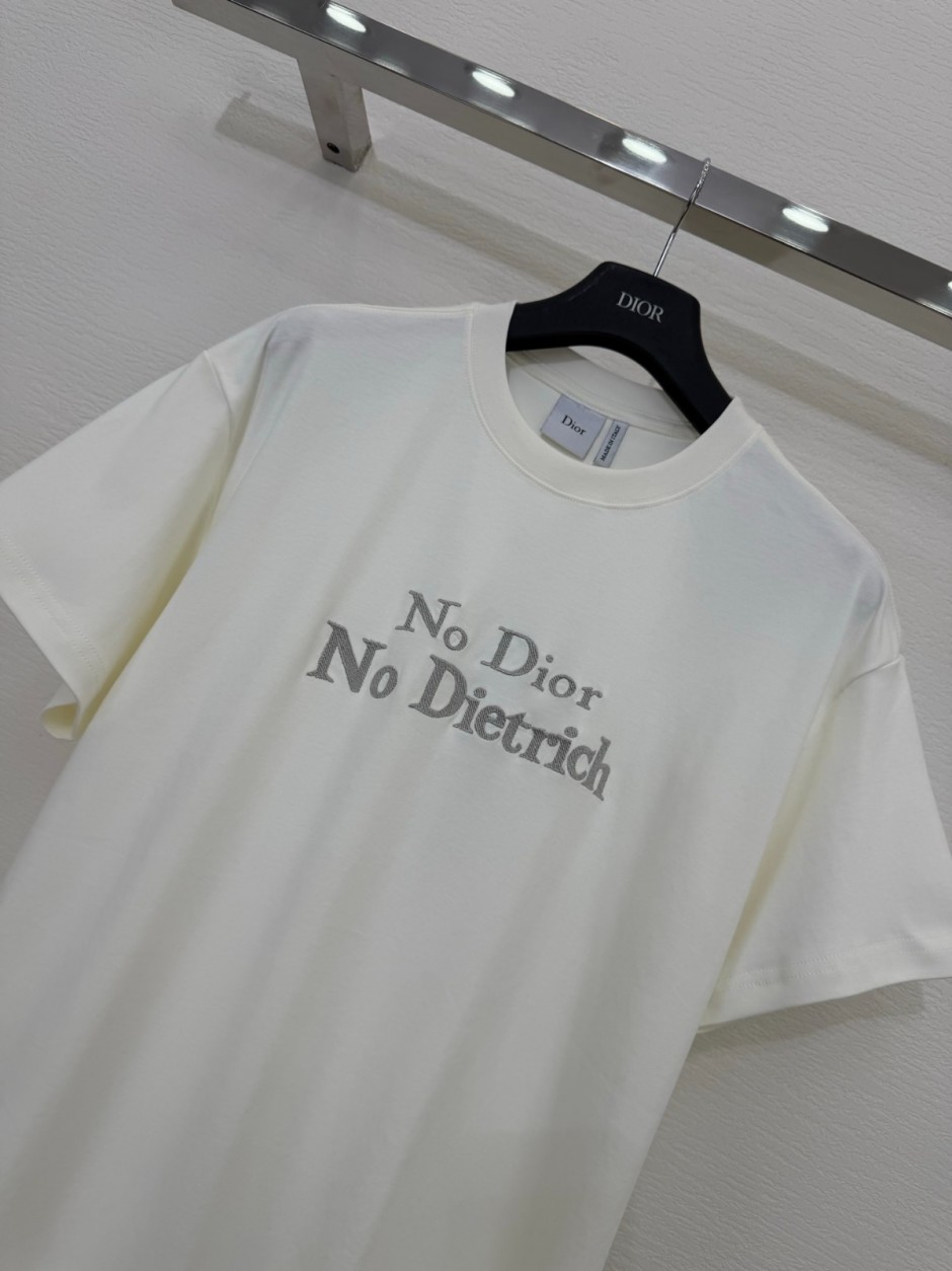 シンプル 合わせやすい クリスチャン・ディオール 半袖tシャツ 偽物-1