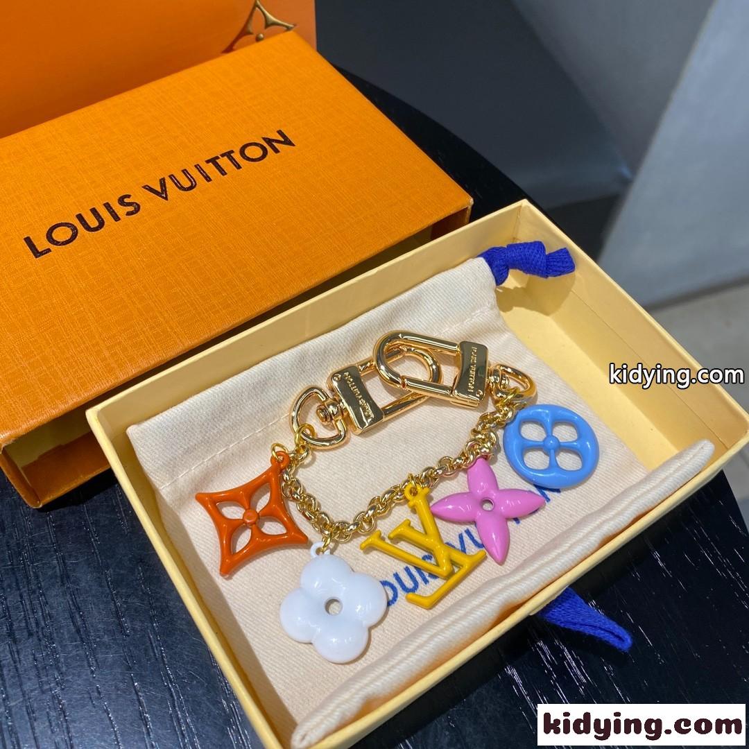 バッグチャーム･LV ポップ フラワー ルイヴィトン キーホルダー コピー-2