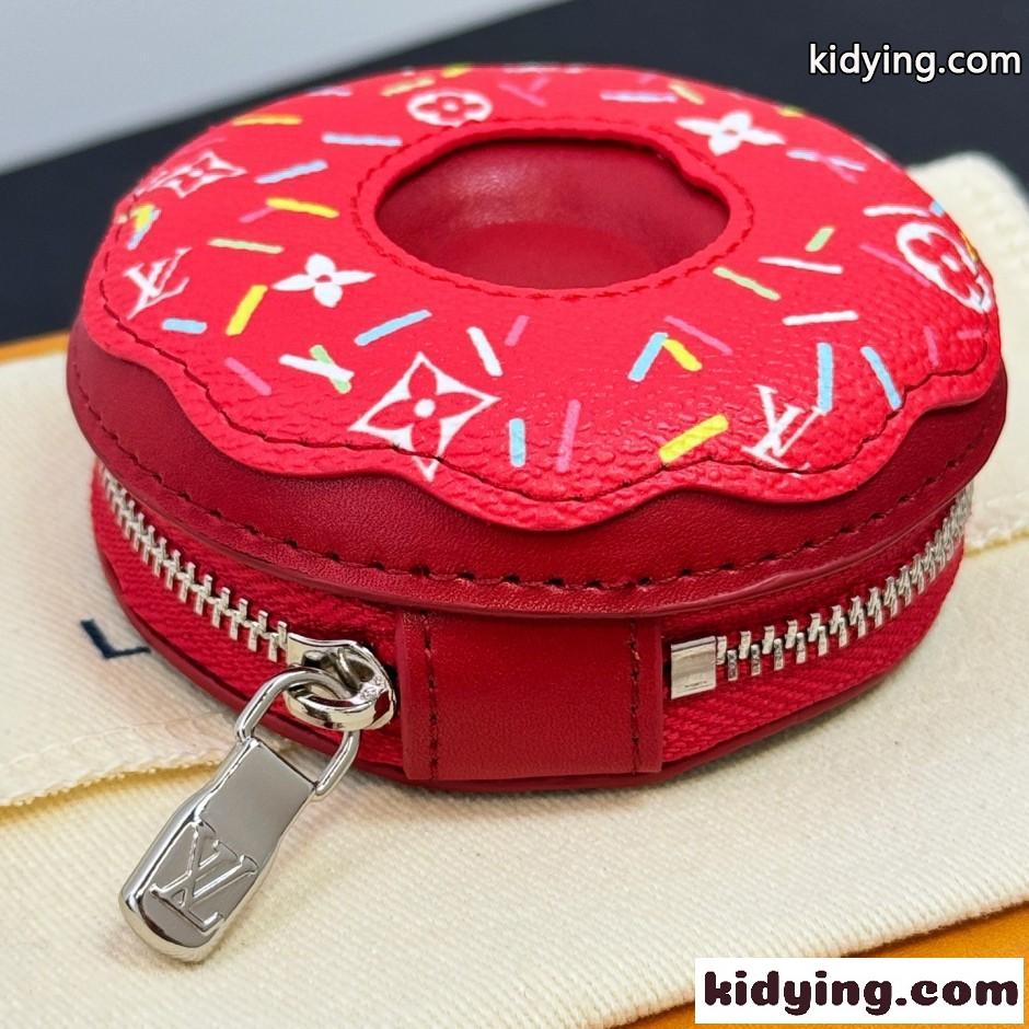 バッグチャーム・LV ドーナッツ ルイ・ヴィトン キーホルダー 偽物 レッド-2