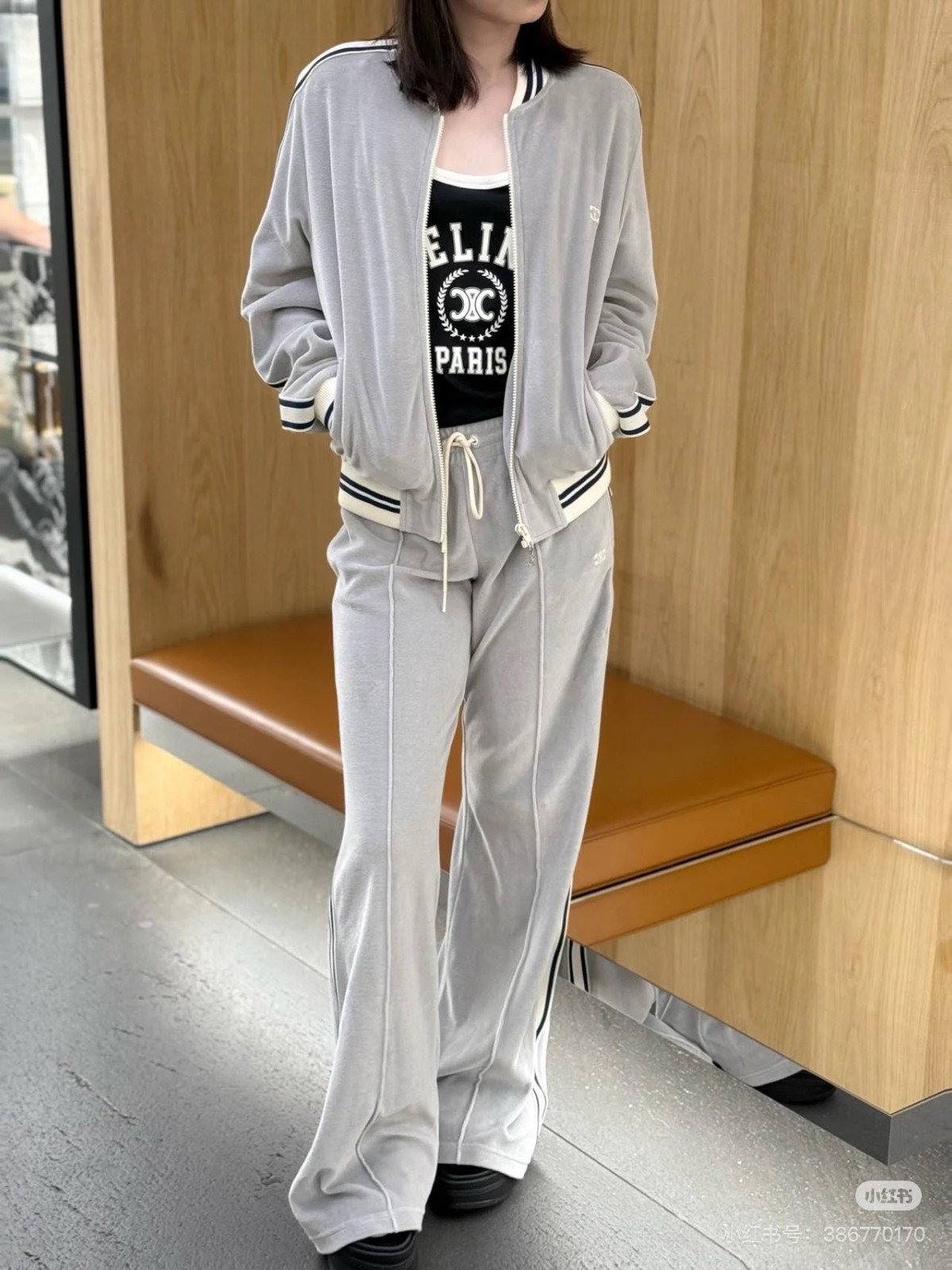 トラックジャケット＆パンツ 上下セット セリーヌ セットアップ コピー 2点セット-6