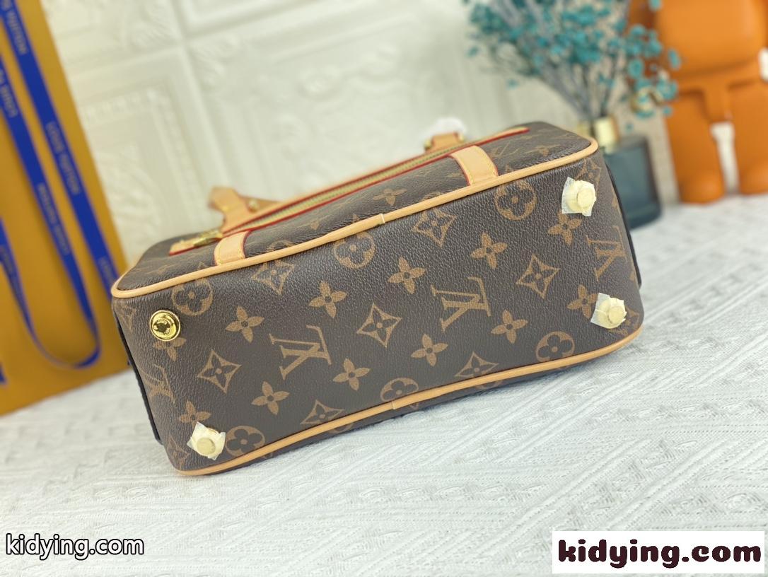 人気 新作 LV モノグラム  肩掛け ショルダーバッグ ルイ・ヴィトン バッグ コピー コンパクト レディース カバン-3