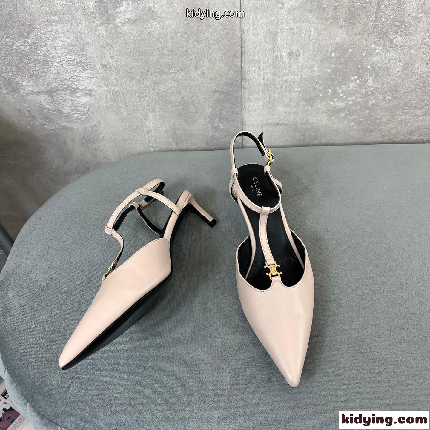 大人 エレガント CELINE キトゥン ストラップ トリオンフ パンプス コピー レディース-1