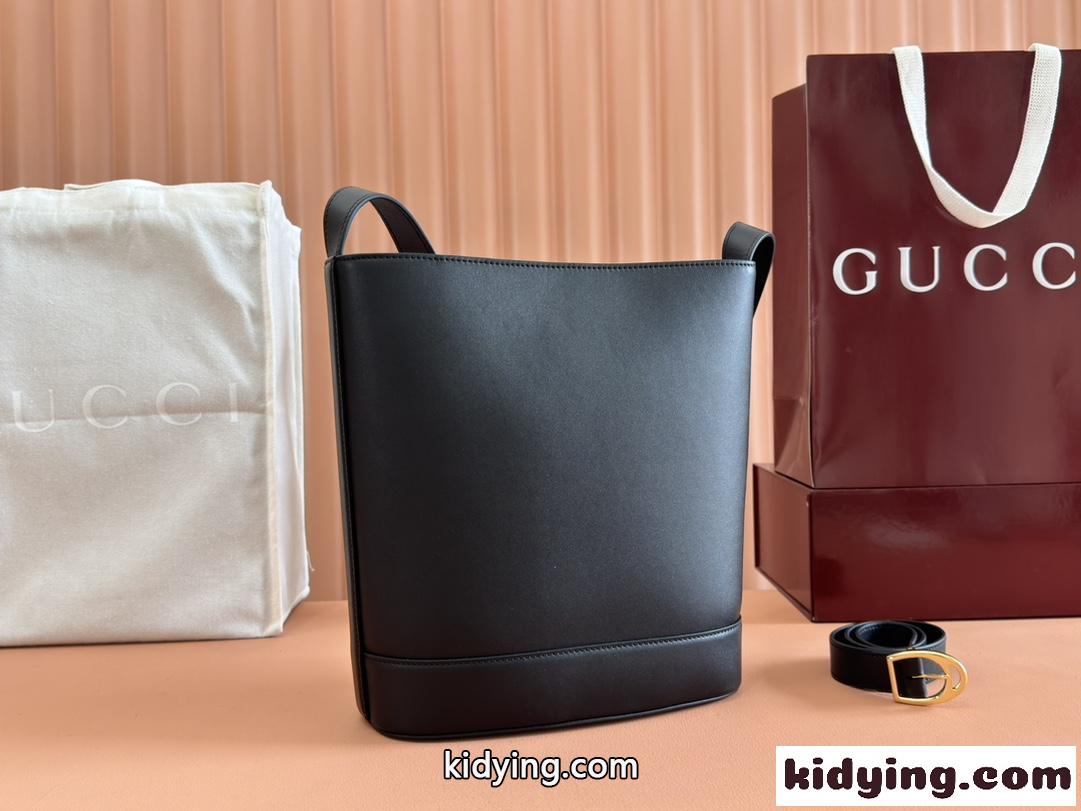 Gucci 73 ミディアム バケットバッグ グッチ バッグ スーパーコピー 833660 ブラック-2