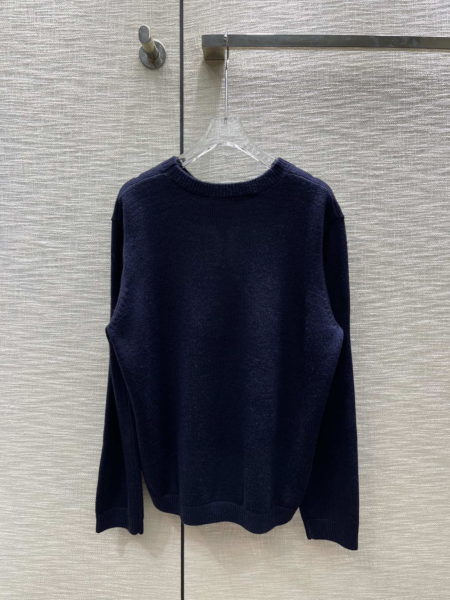 シンプル おしゃれ ロゴ クルーネック グッチ セーター コピー ウール-4
