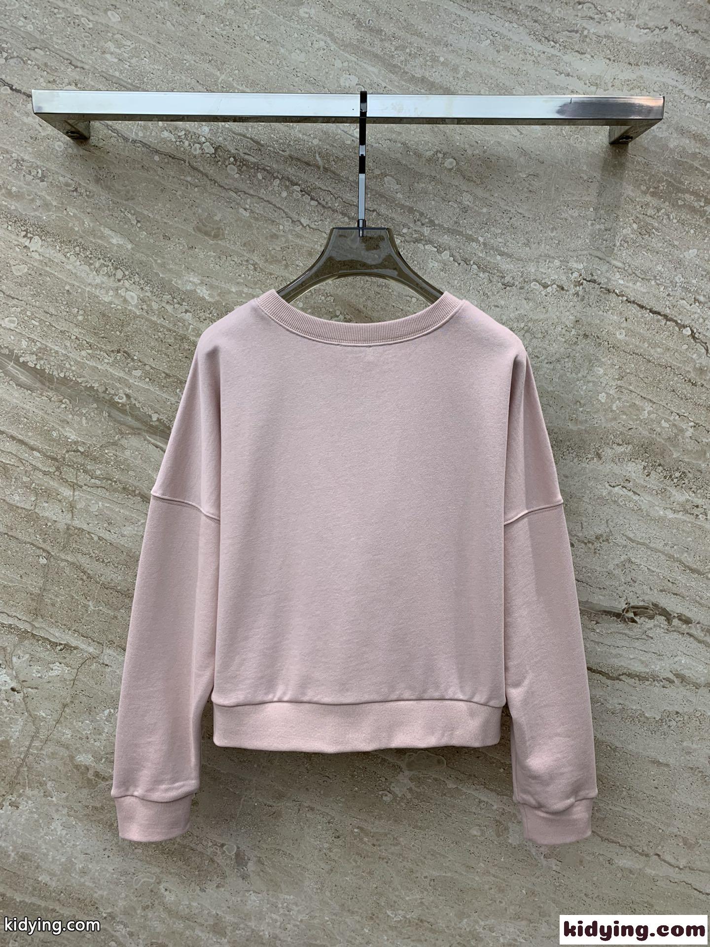 ロゴ コットン スウェットシャツ セリーヌ Tシャツ コピー カジュアル-2