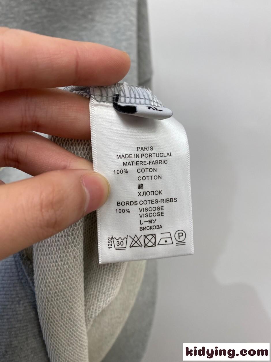 モンクレール Tシャツ 偽物 定番 コットン スウェットシャツ グレー-3